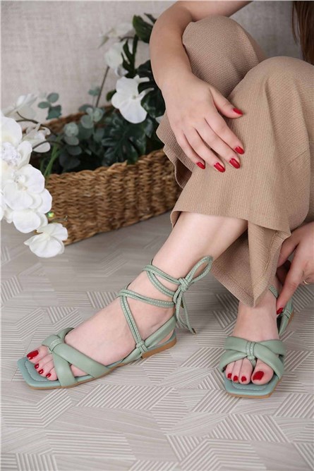 Modatrend Women's Sandals - Green #308560