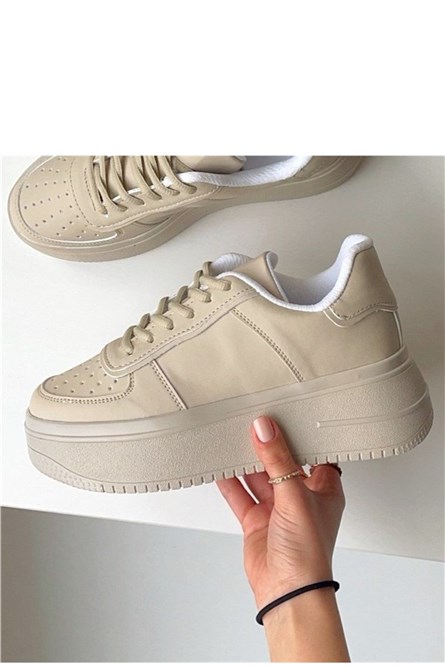 Дамски спортни обувки - Бежови #324860 Дамски спортни обувки - Бежови #324860