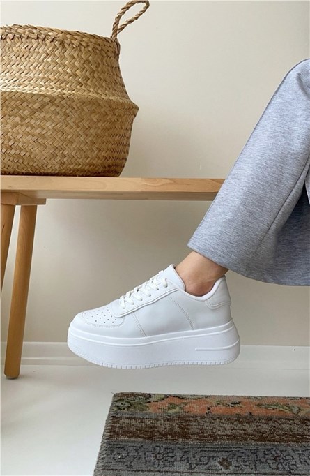 Women's sports shoes - White #324861