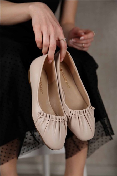 Women's Shoes - Beige #299896