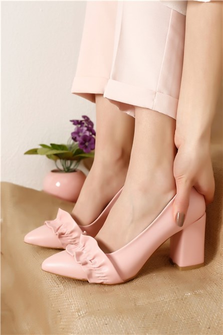 Women's elegant shoes - Powder #324008