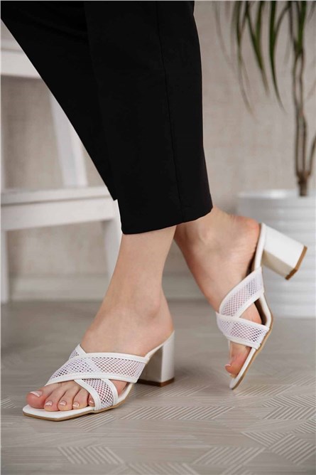 Modatrend Women's Heels - White #300832