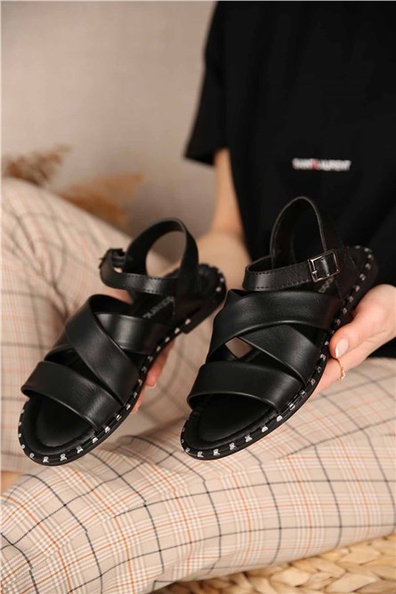 Modatrend Women's Sandals - Black #299557