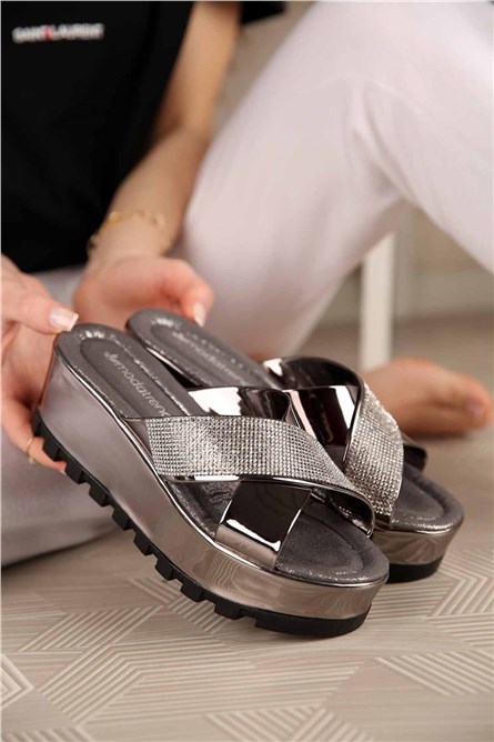 Modatrend Women's Sandals - Silver #299583