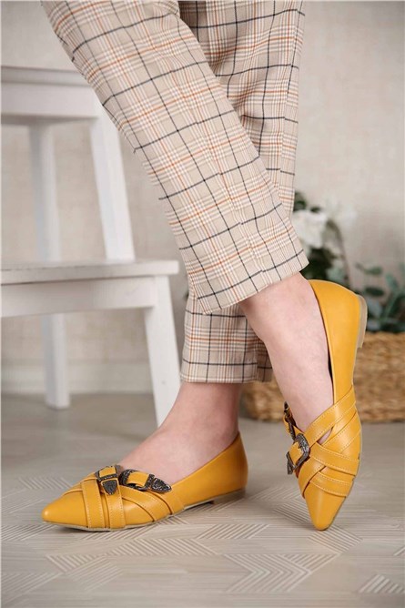Women's Shoes - Yellow #302772