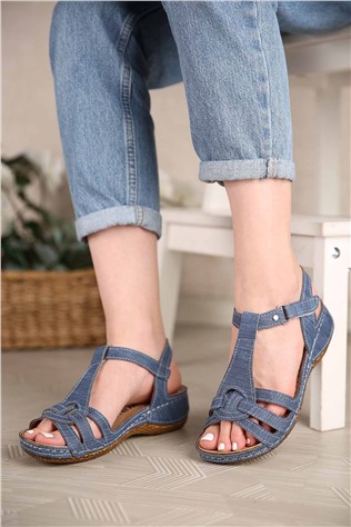 Modatrend Women's Sandals - Dark Blue #302562