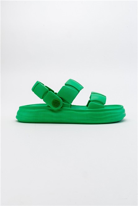 Women's Casual Sandals - Green #381730