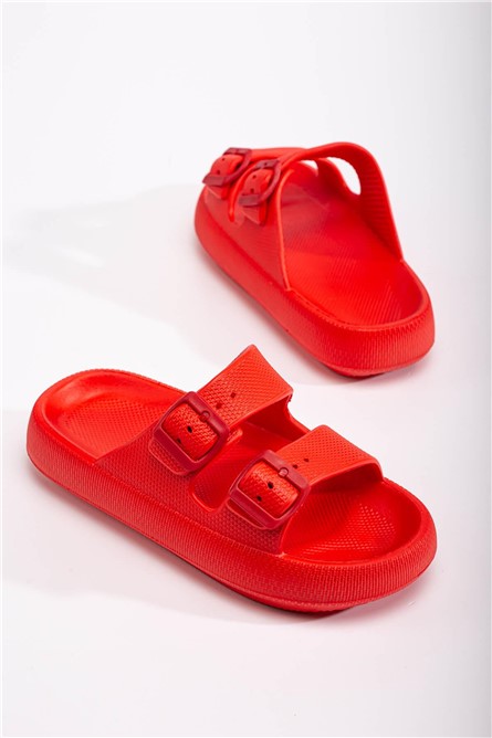 Women's Slippers - Red #370885