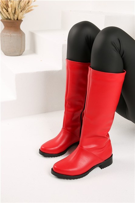 Women's Boots - Red #320979