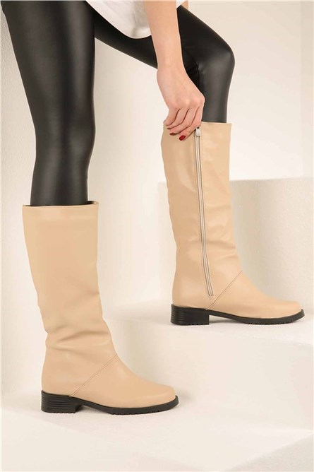 Women's boots - Beige #321680