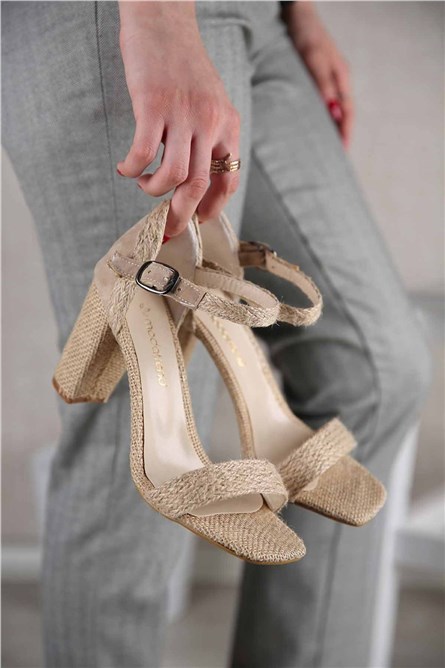 Modatrend Women's Sandals - Beige #301114