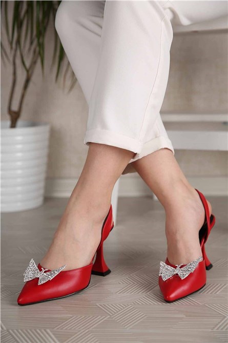 Modatrend Women's Shoes - Red #301235