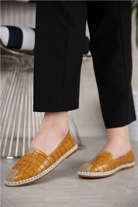 Women's Shoes - Mustard #299954