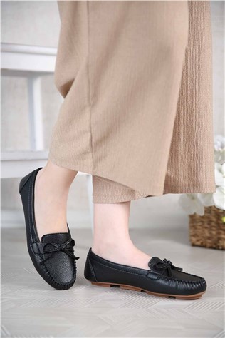 Women's Loafers - Black #304416