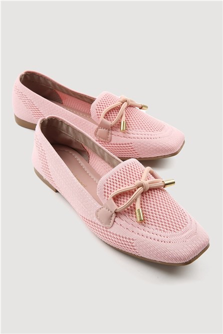 Дамски ежедневни обувки - Пудра #331883