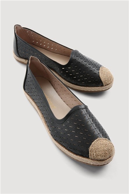 Women's espadrilles - Black #331066