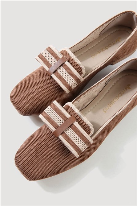 Women's casual shoes - Brown #332062