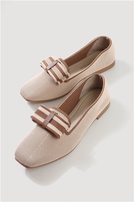 Women's casual shoes - Beige #332061