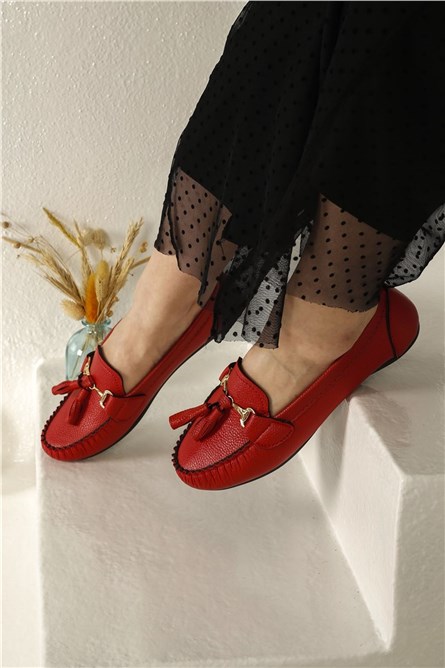 Women's casual shoes - Red #327509
