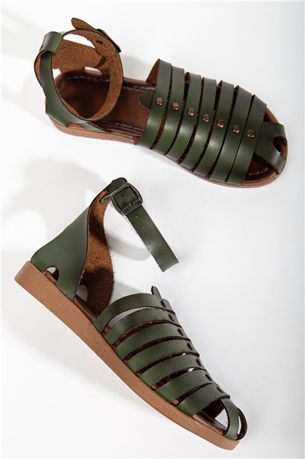 Women's Casual Sandals - Khaki #366120