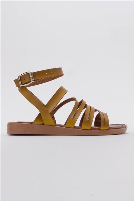 Women's Casual Sandals - Yellow #382888