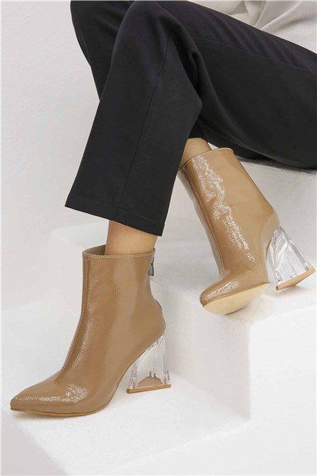 Women's boots - Beige #321293