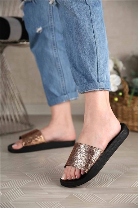 Modatrend Women's Sliders - Copper #304224