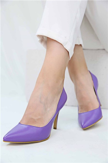 Modatrend Women's Heels - Purple #316704