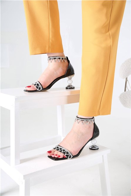 Women's elegant shoes - Black #327987
