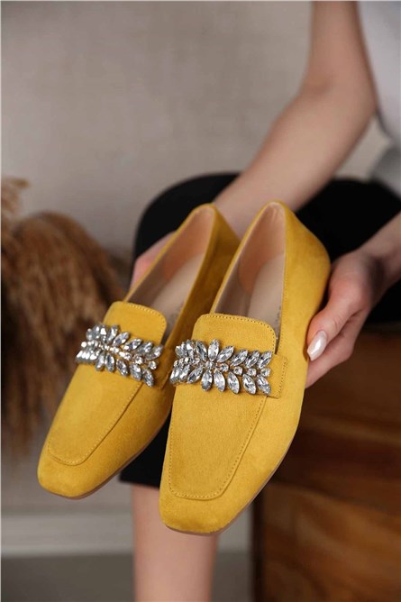 Women's Loafers - Yellow #302308