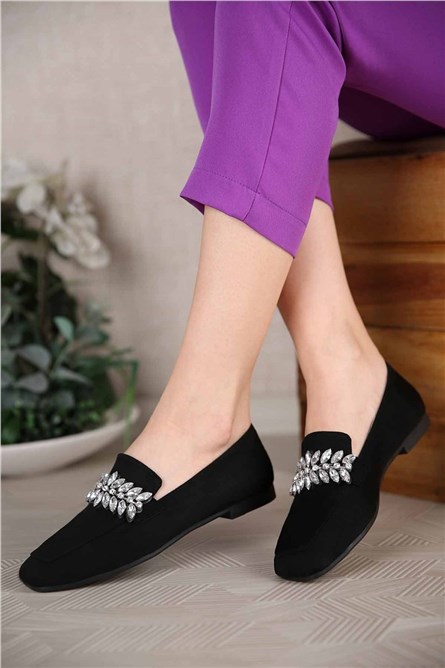 Women's Loafers - Black #302310