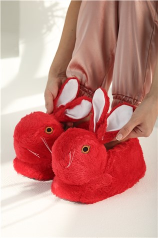 Modatrend Women's Slippers - Red #320237