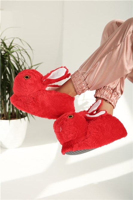 Modatrend Women's Slippers - Red #320237