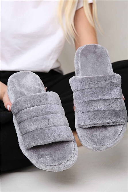 Modatrend Women's Slippers - Grey #316793