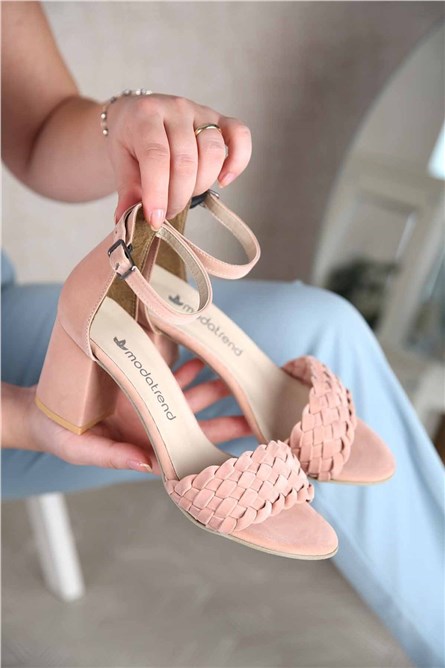Modatrend Women's Heels - Light Pink #304308