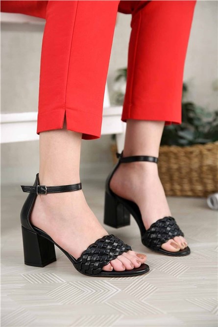 Modatrend Women's Heels - Black #302525