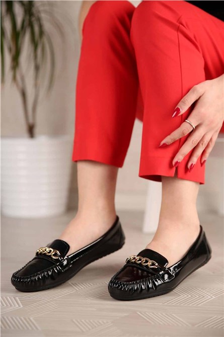 Women's Loafers - Black #301067