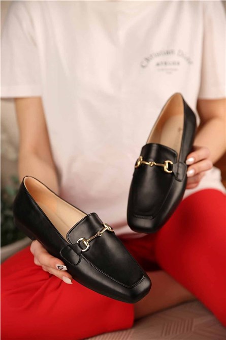Women's Loafers - Black 302299