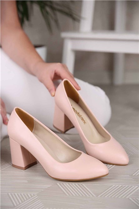 Modatrend Women's Leather Shoes - Pink #311389