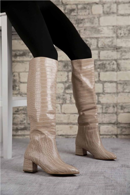 Women's Boots - Beige #320652