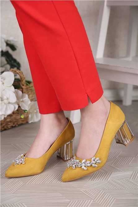 Modatrend Women's Shoes - Mustard #311731