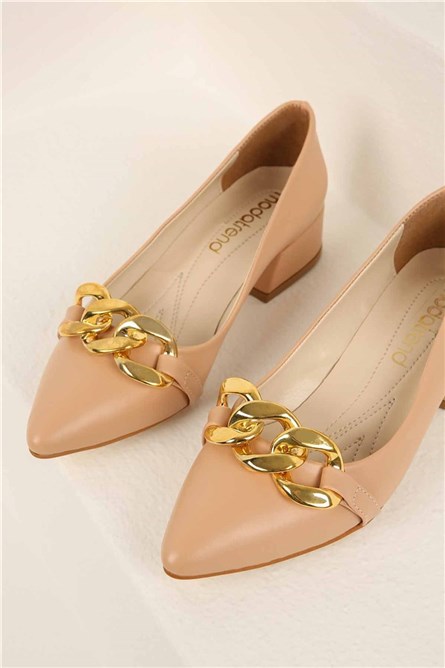 Women's casual shoes - Beige #321914