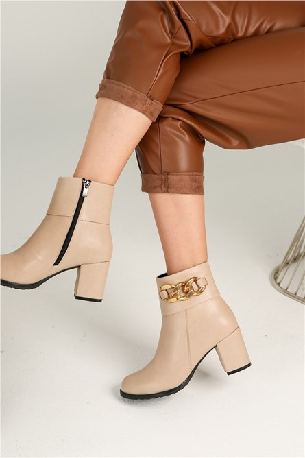 Women's Boots - Beige #320353