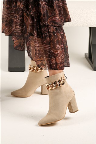 Women's Boots - Beige #320250