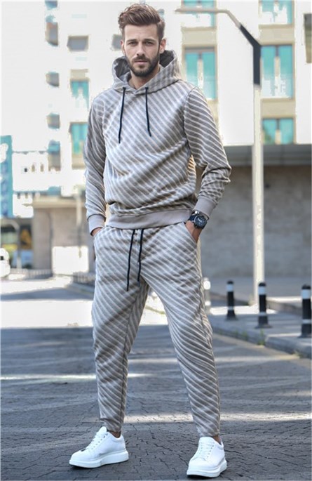 Men's Sport Set 5904 - Brown #357941