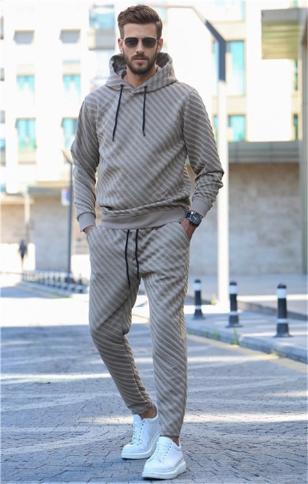 Men's Sport Set 5904 - Brown #357941