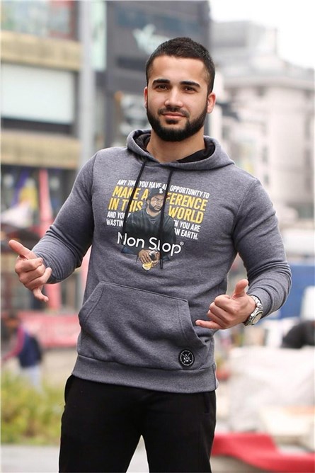 Men's sweatshirt 2778 - Gray 284870