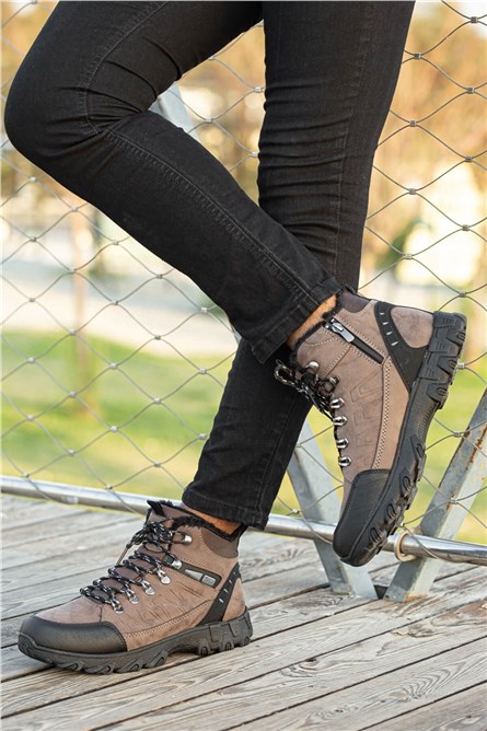 Men's Walking Boots - Brown #359155