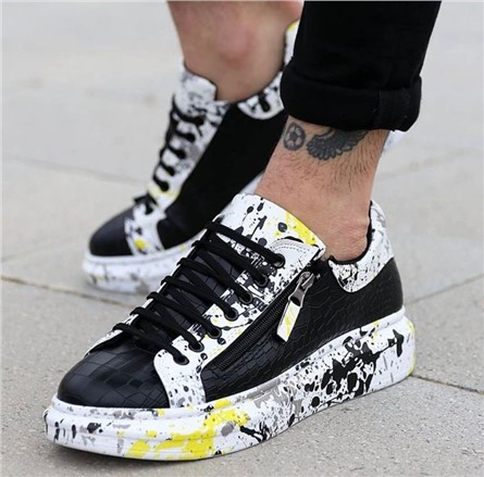 Men's Lace Up Shoes KB02 - Black #383554