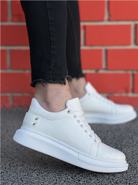 Men's Casual Shoes KB047 - White #367949